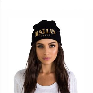 NWOT! BLTEE BALLIN PARIS Beanie By Brian Lichtenberg!